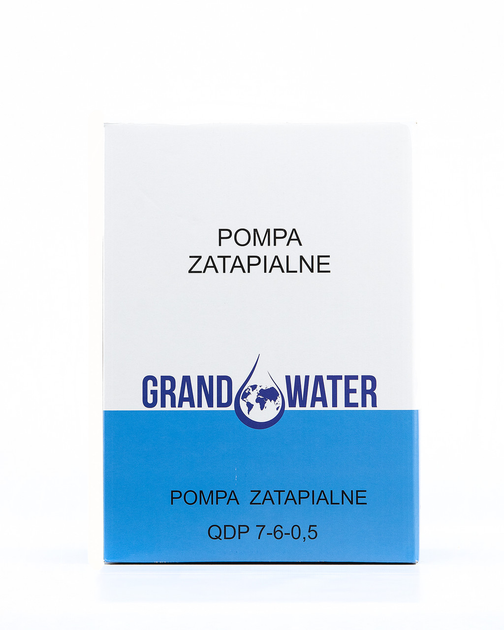 Дренажний насос заглиблений з поплавком для брудної води Grandwater на 500Вт - зображення 2