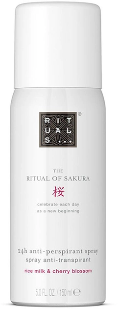 Antyperspirant Spray Rituals The Ritual of Sakura 150 ml (8719134163681) - obraz 1
