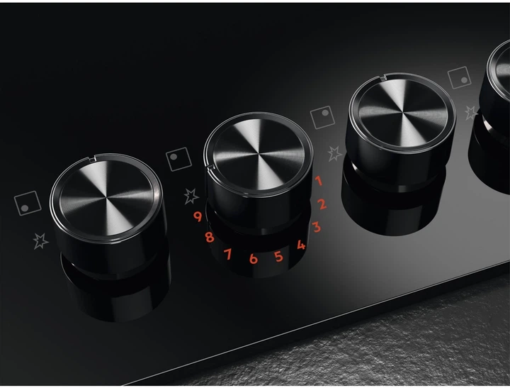 Варильна поверхня газова AEG HKB64453NB - зображення 5