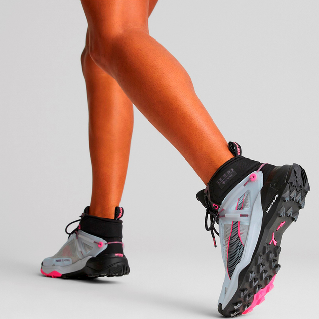 Buty trekkingowe damskie niskie gore tex Puma Explore NITRO Mid GTX Wn Platinum 37786102 37.5 (4.5UK) 23.5 cm Szare (4065452704469) - obraz 6