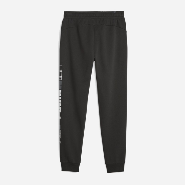 Спортивні штани чоловічі Puma Ess+ Logo Lab Sweatpants Fl Cl 67592001 L Чорні (4099683775103) - зображення 2