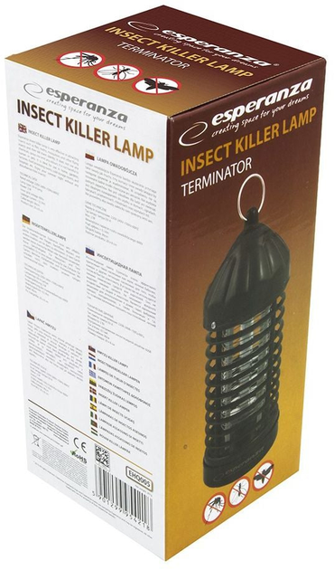 Lampa owadobójcza Esperanza EHQ005 Insect Killer Lamp Terminator (5901299954218) - obraz 4