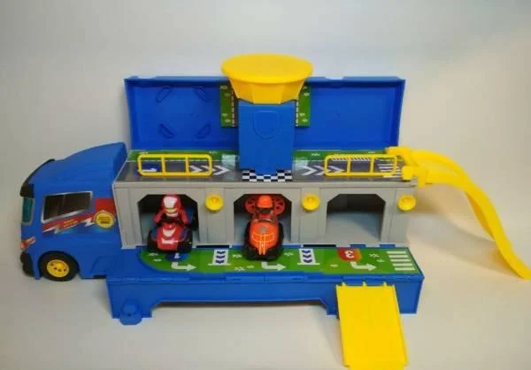 Игровой набор Автовоз-патрулевоз трейлером А-Toys 6349 С - изображение 2