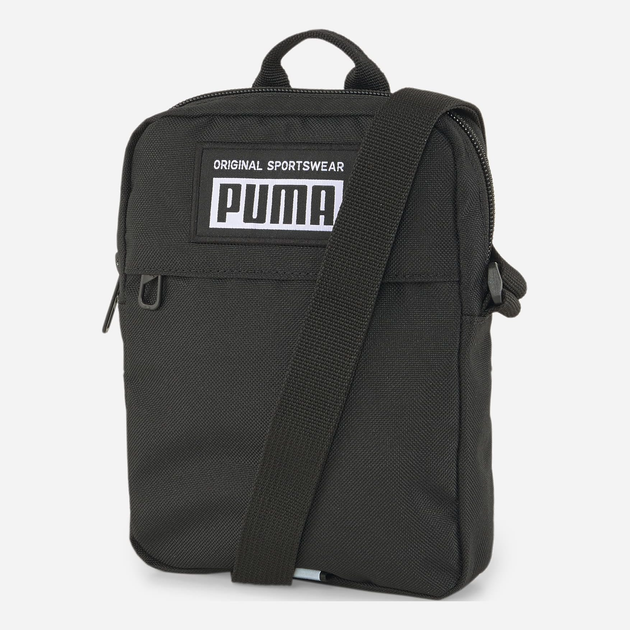 Torebka na ramię męska Puma Academy Portable 07913501 Czarna (4065449747332) - obraz 1