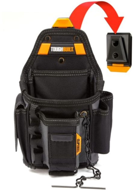 Поясная быстросъемная сумка электрика Toughbuilt ClipTech TB-CT-34 ...