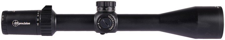 Приціл оптичний XD Precision Black-LR F1 4-24x50 сітка MPX1 FFP - зображення 2