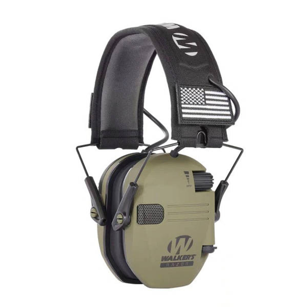 Активні тактичні протишумні захисні навушники для стрільби Walker's - зображення 1