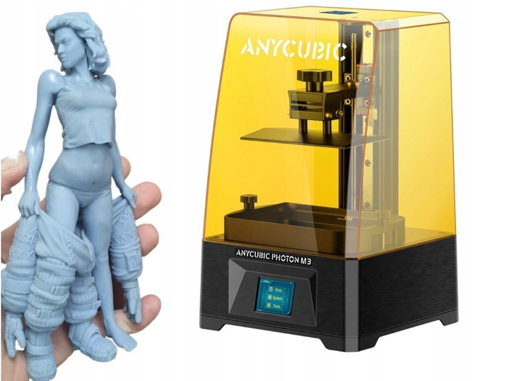 3D принтер Anycubic Photon M3 USB с дисплеем + 1 л смолы для печати ...