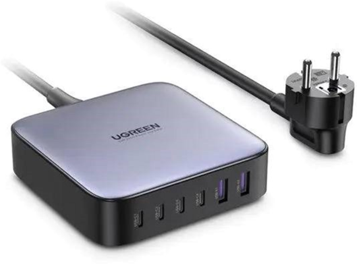 Зарядное устройство для Ugreen CD271 6xUSB 200W GaN (4xUSB-C+2xUSB-A ...