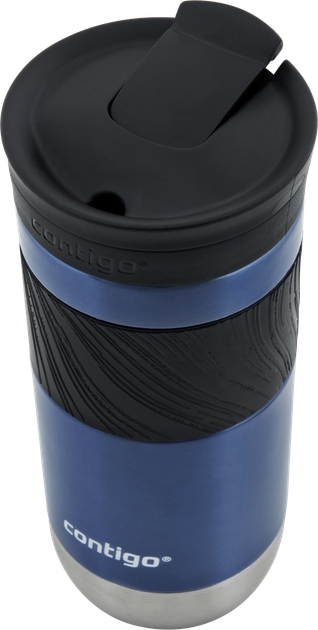 Термочашка Contigo Byron 16 2.0 470 мл Голубая (2174606) - изображение 2