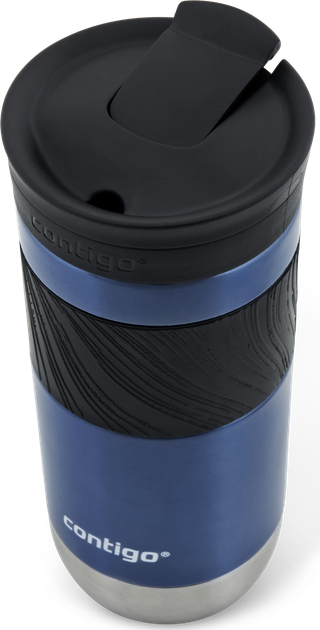 Термочашка Contigo Byron 16 2.0 470 мл Голубая (2174606) - изображение 3