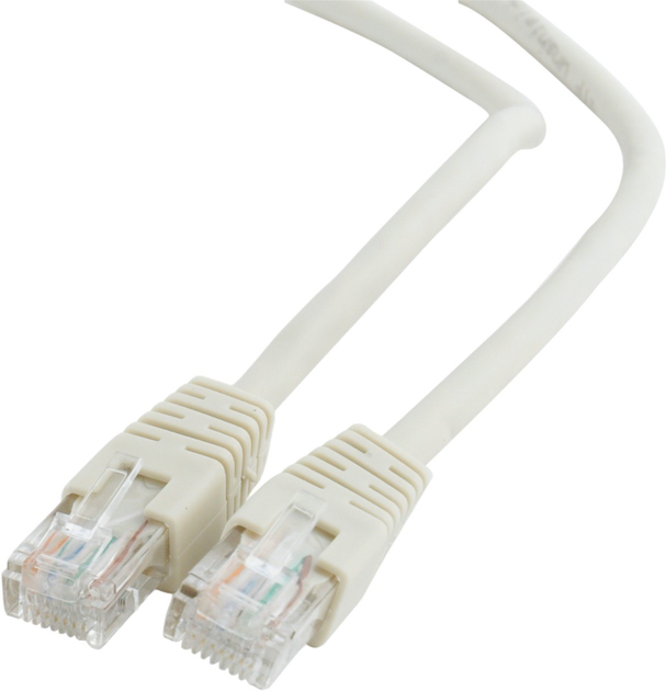 Патч-корд Gembird UTP PP6U Cat 6 RJ-45 0.25 м Grey (8716309092920) - зображення 1