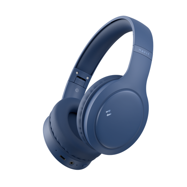 Бездротові навушники Bluetooth HAVIT HV-H633BT Blue - изображение 5