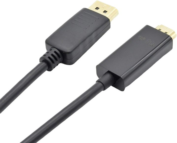 Kabel Cablexpert DisplayPort – HDMI 1.8 m Black (5901500505970) - obraz 2