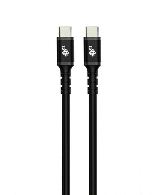 Кабель TB USB Type-C – USB Type-C 2 м Black (5901500509992) - зображення 1