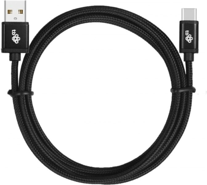 Kabel TB USB Type-A – USB Type-C 1.5 m Black (5902002078443) - obraz 2