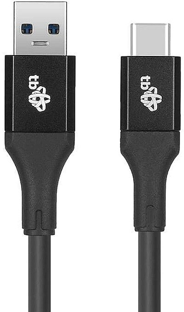 Kabel TB USB 3.0 – USB Type-C 2 m Black (5902002148771) - obraz 1