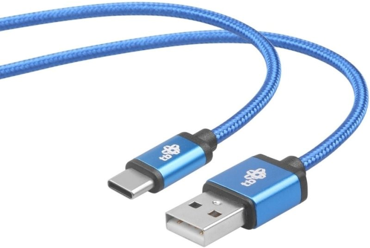 Кабель TB USB-А – USB Type-C 1.5 м Blue (5902002186674) - зображення 1