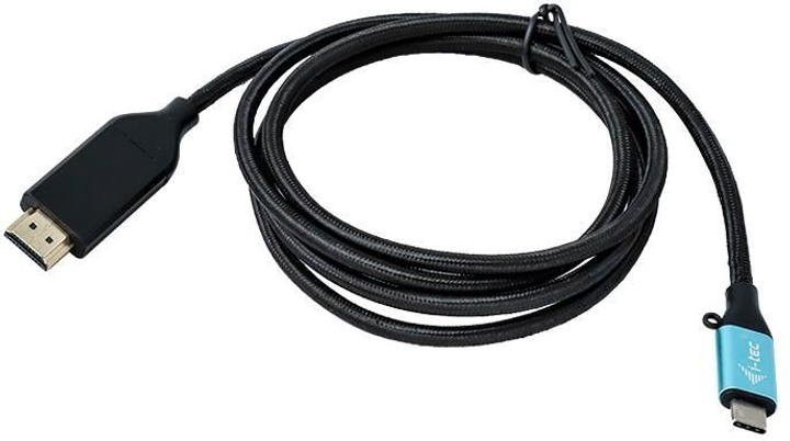 Kabel I-tec USB Type-C – HDMI 4K 60 Hz 1.5 m Black (8595611702648) - obraz 2