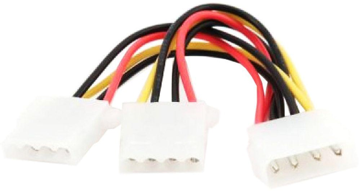 Kabel Cablexpert 1 x MOLEX – 2 x MOLEX 0.13 m Black (8716309011112) - obraz 1