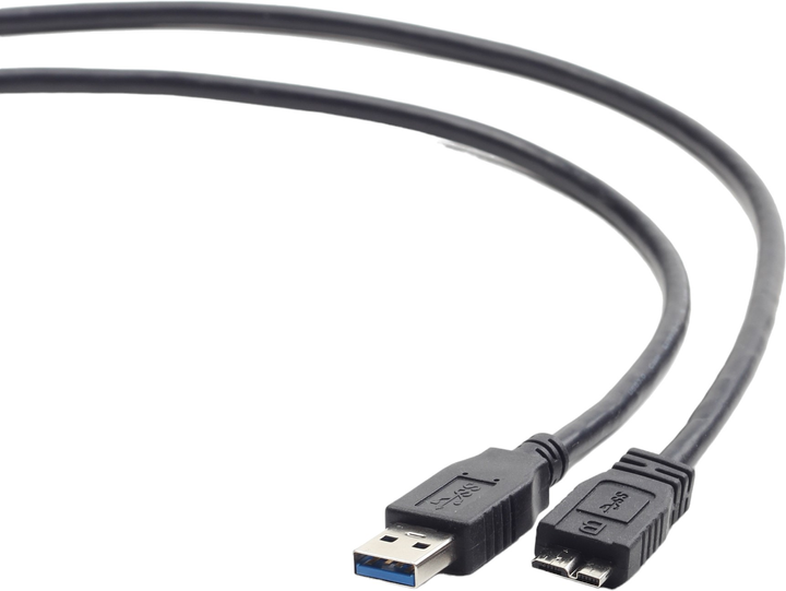 Kabel Cablexpert USB Type-A – micro-USB 3.2 0.5 m Black (8716309080309) - obraz 1