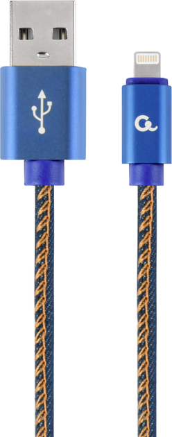 Kabel Gembird USB Type-A 2.0 – Lightning 2 m Black (8716309107990) - obraz 1
