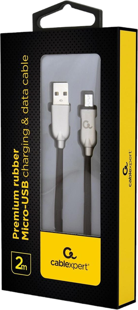 Kabel Gembird USB Type-A 2.0 – micro-USB 2 m Black (8716309108157) - obraz 2