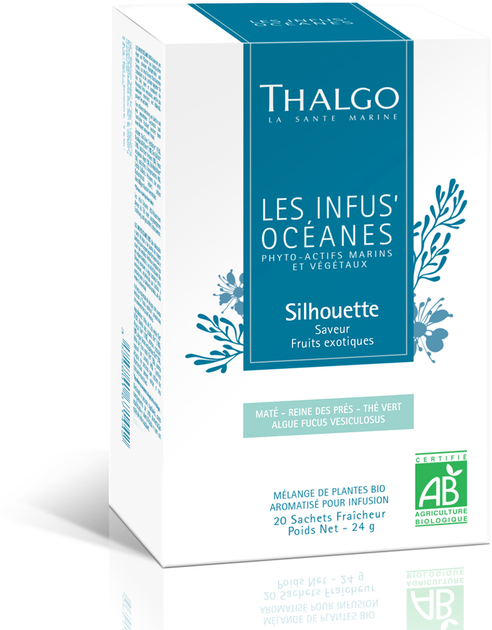 Чай у пакетиках Thalgo Organic Silhouette Infusion 20 шт 40 г (3525801671442) - зображення 1