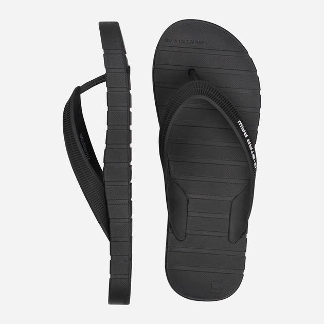 Klapki japonki męskie G-Star Raw DIRIK BSC 2314-059201-0999 41 26.5 cm Czarne (8720656736215) - obraz 4