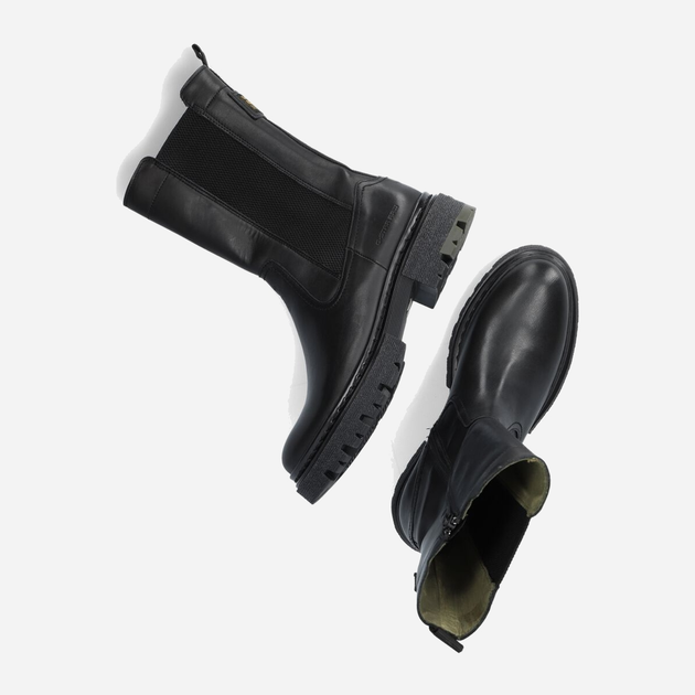 Жіночі челсі високі G-Star Raw KAFEY HGH CHS LEA 2141-021804-0999 36 23 см Чорні (8717562637040) - зображення 3