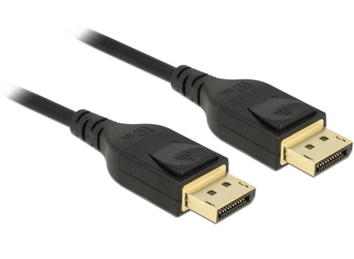 Kabel Delock DisplayPort – DisplayPort 8K 2 m Black (4043619856602) - obraz 1