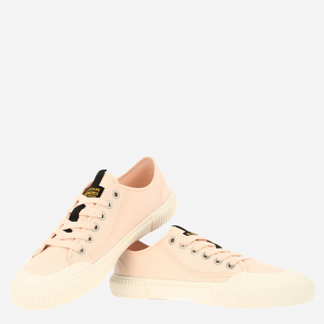 Trampki damskie materiałowe do kostki G-Star Raw NORIL CVS BSC 2211-029502-5900 37 23.5 cm Różowe (8720206621930) - obraz 3