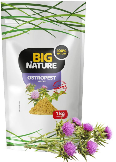 Suplement diety Big Nature Ostropest plamisty mielony 1 kg (5903351628730) - obraz 1
