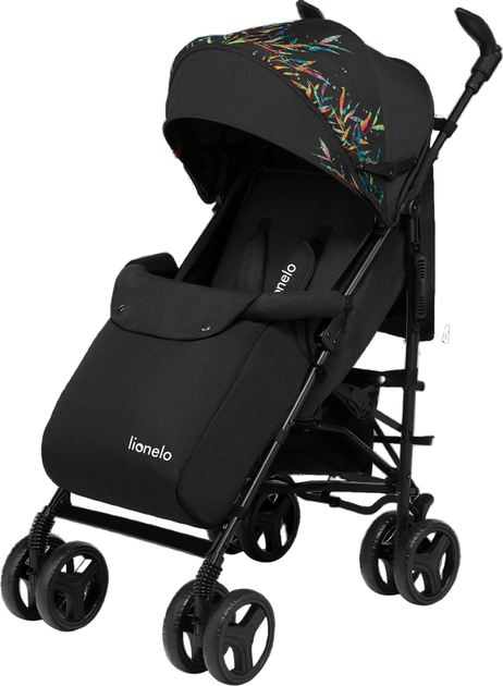 Wózek dla dzieci Lionelo Irma Dreamin Black (5903771702966) - obraz 4