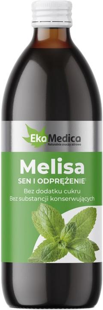 Suplement diety Ekamedica Melisa 500 ml (5906874160909) - obraz 1