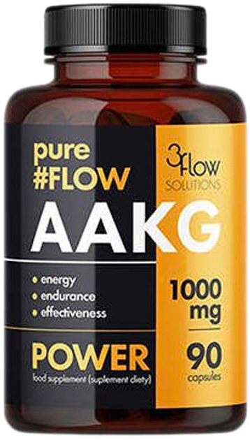 Suplement diety PureFlow AAKG 1000 mg 90 kapsułek (5908258401769) - obraz 1