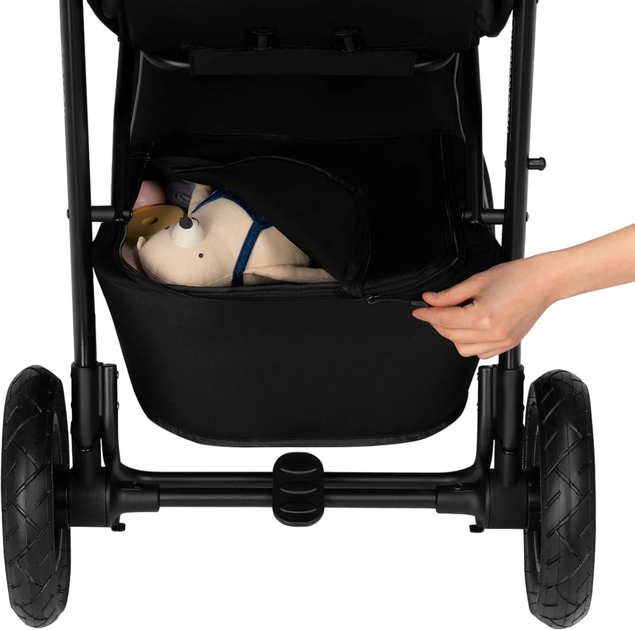 Прогулянкова коляска Lionelo Natt Black Onyx (5903771704236) - зображення 7