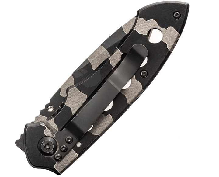 Спасательный Складной Нож для Выживания Mil-Tec One-Hand Camo 15304000 - изображение 6