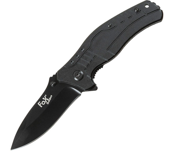 Спасательный Складной Нож для Выживания MFH Fox Outdoor 19 cm Black 44613 - изображение 1