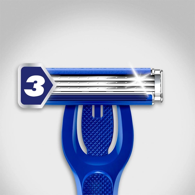 Golarka męska (maszynka do golenia) Gillette Blue 3 Hybrid z 9 wymiennymi wkładami (7702018537778) - obraz 2