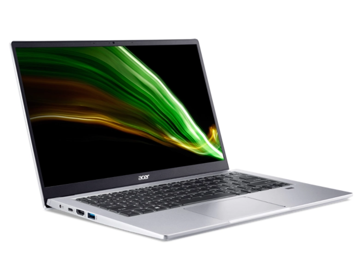 Ультрабук Acer Swift SF314-511-360U Silver / 14" IPS / Intel Core i3-1115G4 (2(4) ядра по 4.1GHz) / 8GB DDR4 / 480GB SSD / UHD Graphics / WebCam / HDMI / Win 10 - зображення 3