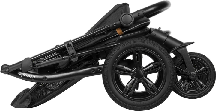 Wózek dla dzieci Lionelo Anner Tour Black Carbon (5903771703062) - obraz 4