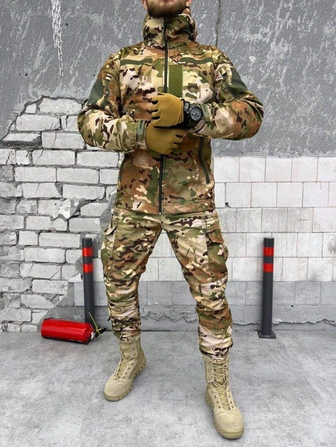 Тактический костюм Softshell мультикам harslan размер 2XL - изображение 1