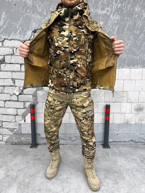 Тактический набор костюм 3в1 (куртка,флиска,штаны) размер 3XL - изображение 1