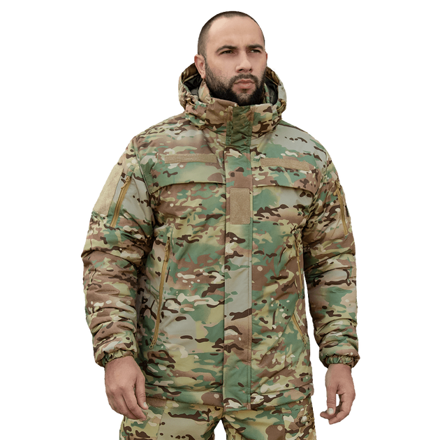 Куртка тактическая демисезонная мужская для силовых структур Patrol System 3.0 Мультикам (7347), S - изображение 2
