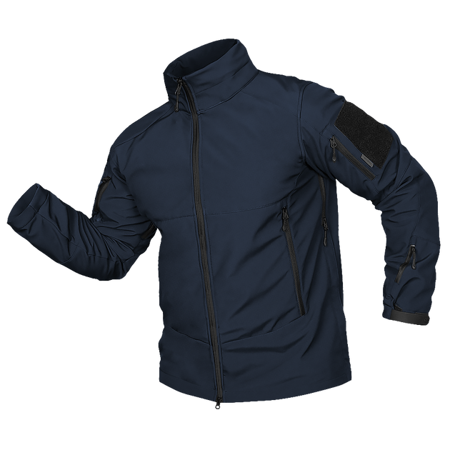 Куртка тактическая демисезонная мужская для силовых структур Phantom System Темно-синяя (7292), XL - изображение 1