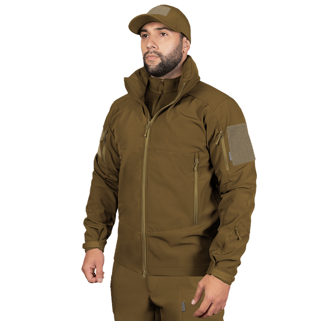 Куртка тактическая демисезонная мужская для силовых структур Phantom System Койот (7293), M - изображение 2