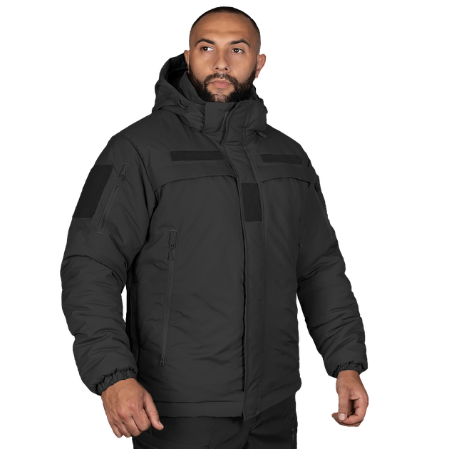 Куртка тактична демісезонна чоловіча для силових структур Patrol System 3.0 Чорна (7273), XL - зображення 2