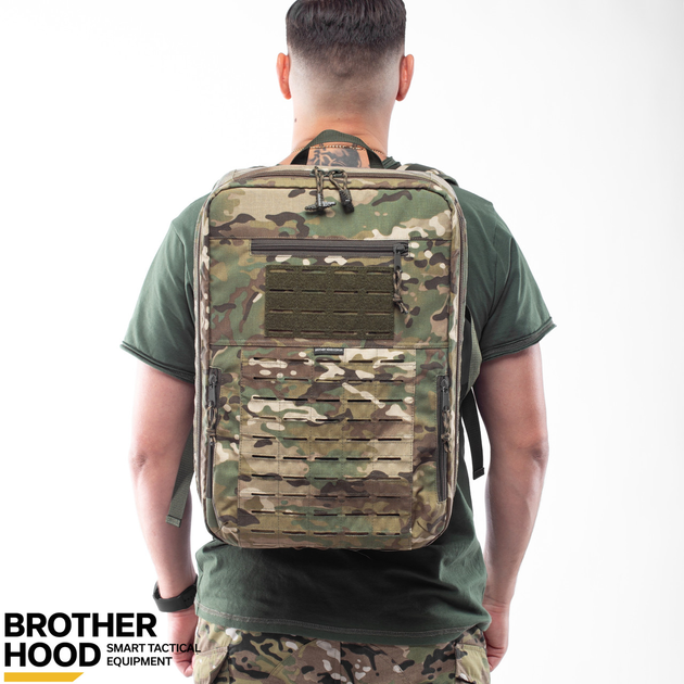 Рюкзак для дронов защитный тактический универсальный для силовых структур Brotherhood M 16л (OR.M_3900) - изображение 1