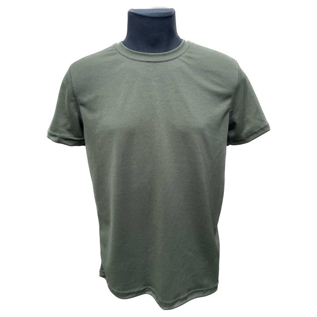 Футболка прямого крою, військова футболка олива розмір 2XL - зображення 1